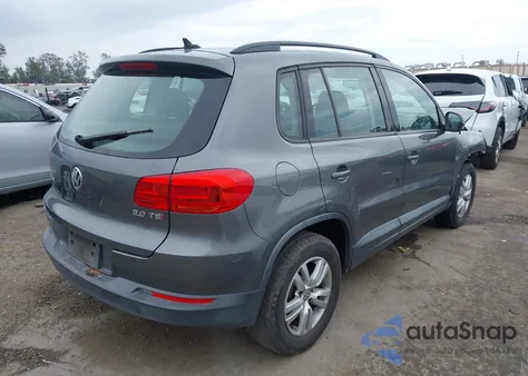 2015 Volkswagen Tiguan S from USA, damaged, VIN WVGAV7AX8FW592212
